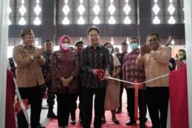 Bupati Mabar Dampingi Menkes Resmikan Gedung Wing Internasional RSUD Komodo